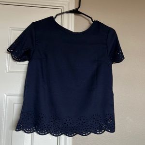 SHEIN blue blouse XS